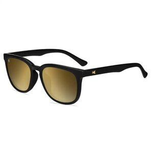 Knockaround Paso Robles Black Gold Polarized Sunglasses, Unisex - New